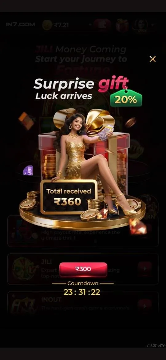 IN7 App features and smooth gameplay overview